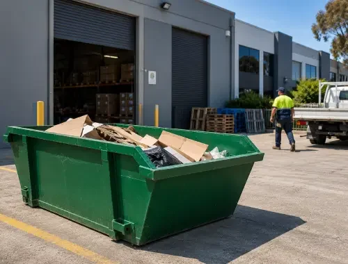 Commercial skip bin hire for offices, businesses and worksite clean-ups