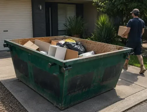 General waste skip bins for household and office clean-ups