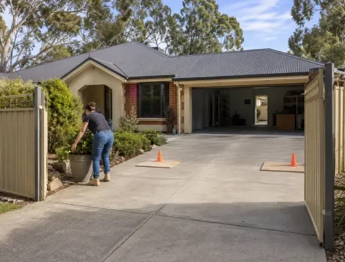 Prepare your driveway or property for safe skip bin delivery