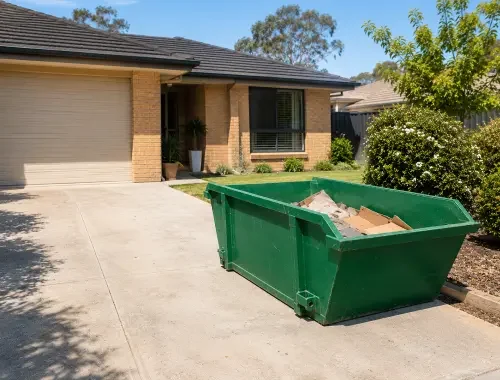 Residential skip bin hire for household clean-ups, furniture and garden waste