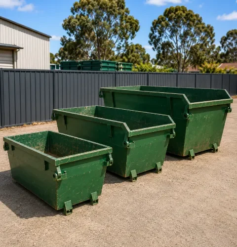Choose the right skip bin based on waste type, project size and load weight